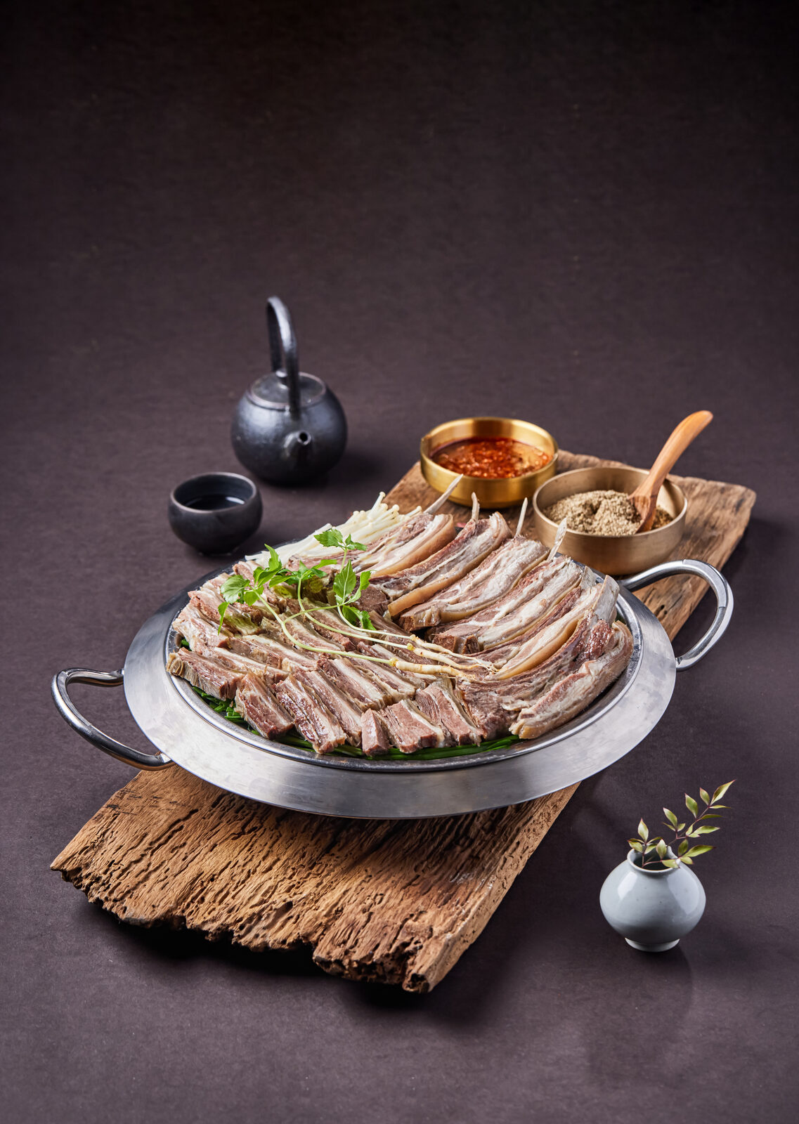 염소갈비수육